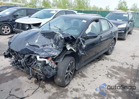 2025 Volkswagen Jetta 1.5T Sport from USA, damaged, VIN 3VWBX7BU6SM046460